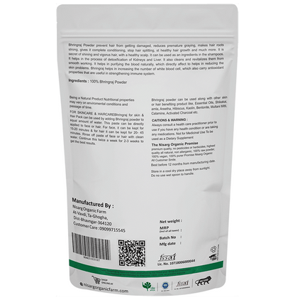 Nisarg Organic Farm Bhringraj Powder