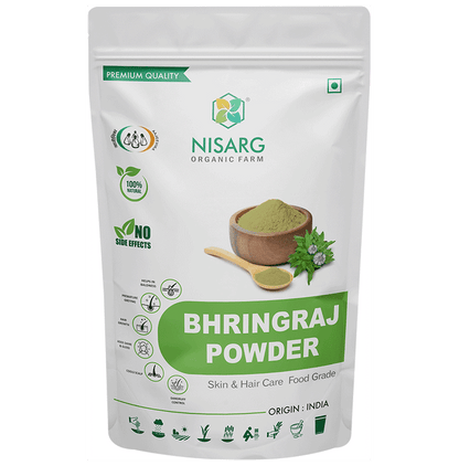 Nisarg Organic Farm Bhringraj Powder - Classic Derma