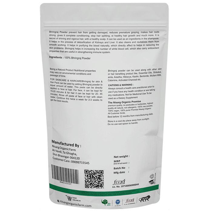 Nisarg Organic Farm Bhringraj Powder