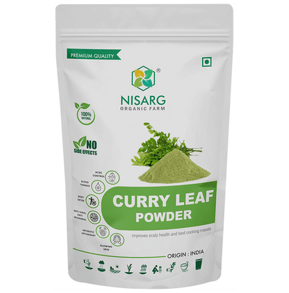 Nisarg Organic Farm Curry Leaf Powder - Classic Derma
