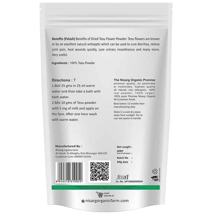 Nisarg Organic Farm Tesu Powder