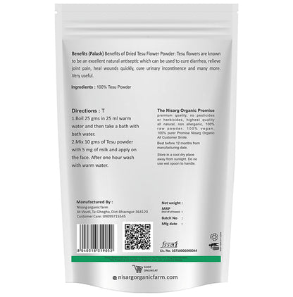 Nisarg Organic Farm Tesu Powder
