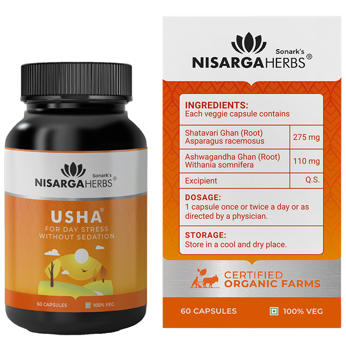 Nisarga Herbs Usha Veggie Caps