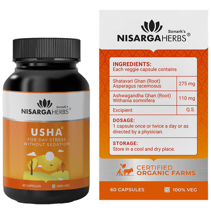 Nisarga Herbs Usha Veggie Caps