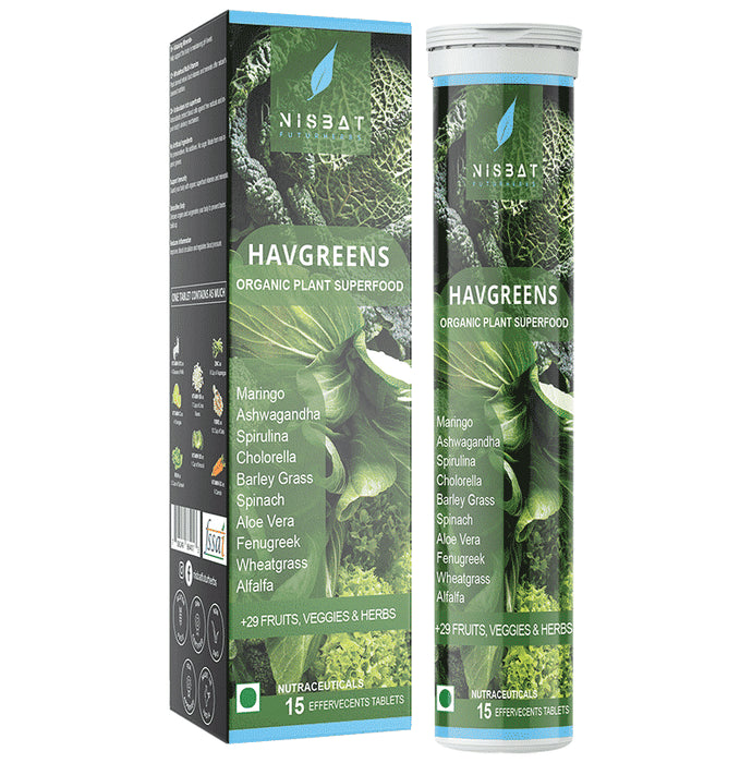 Nisbat Futurherbs Havgreen Effervescent Tablet - Classic Derma