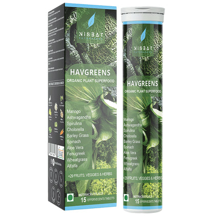Nisbat Futurherbs Havgreen Effervescent Tablet - Classic Derma