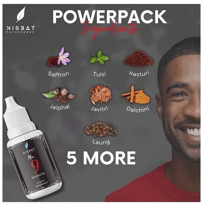 Nisbat Futurherbs Mr. 9 Massage Oil