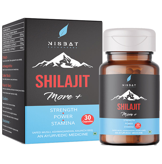 Nisbat Futurherbs Shilajit More + Capsule - Classic Derma