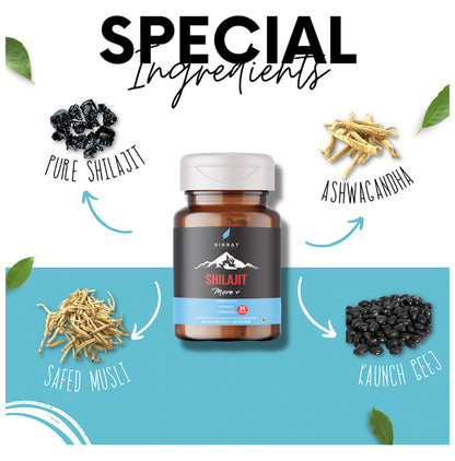 Nisbat Futurherbs Shilajit More + Capsule