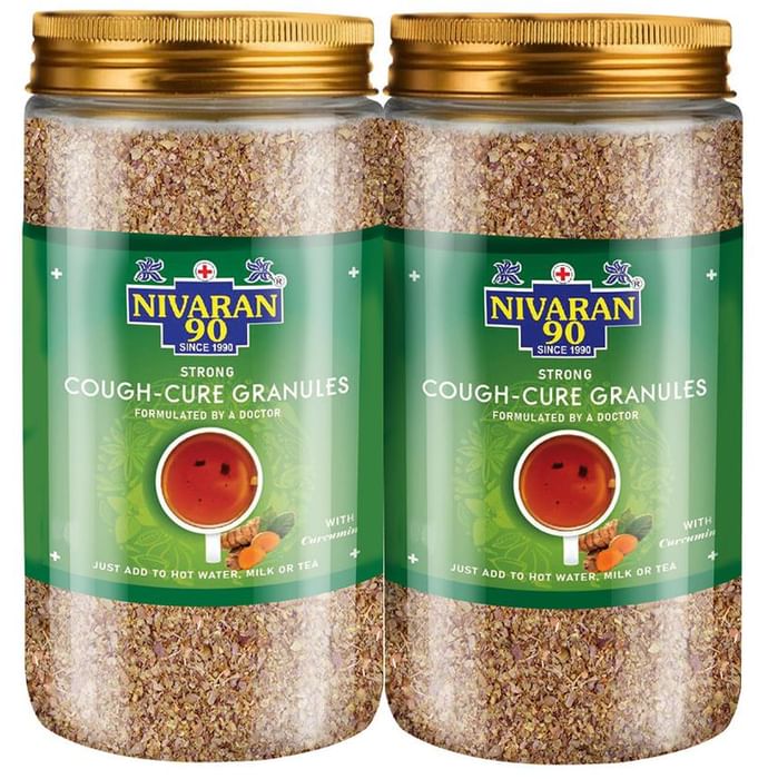 Nivaran 90 Strong Cough-Cure Granules (200gm Each) - Classic Derma