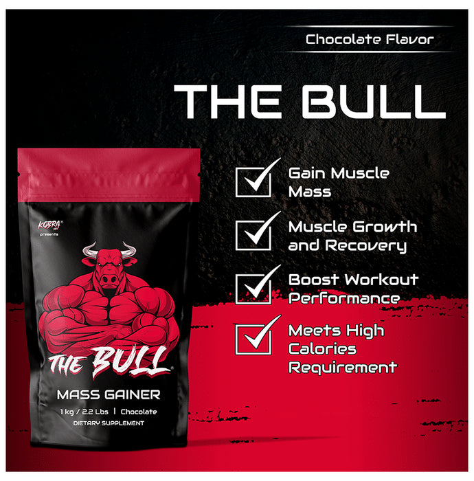 Kobra Labs The Bull Mass Gainer Chocolate