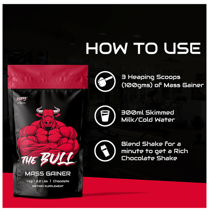 Kobra Labs The Bull Mass Gainer Chocolate