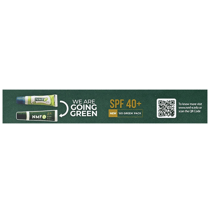 NMF e Lip Care with Aloe Vera & Vitamin E | For Soft, Smooth & Moisturised Lip Care | SPF 40+