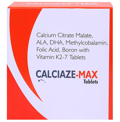 Calciaze-Max Tablet - Classic Derma