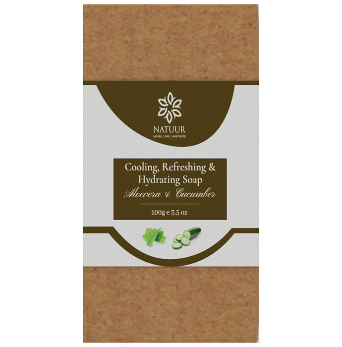 Natuur Cooling, Refreshing & Hydrating Soap Aloevera & Cucumber - Classic Derma