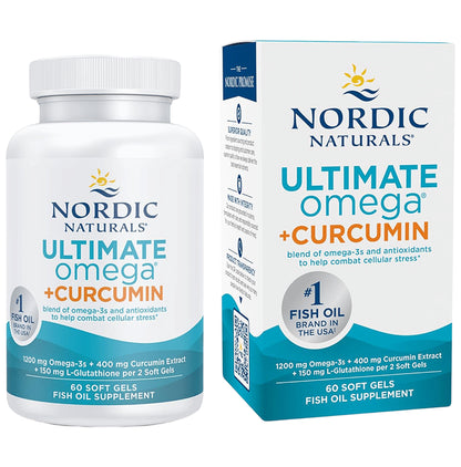 Nordic Naturals Ultimate Omega + Curcumin Softgel