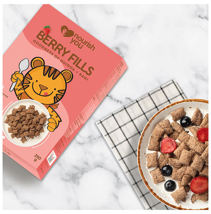 Nourish You Strawberry Fills Goodness of Quinoa + Ragi
