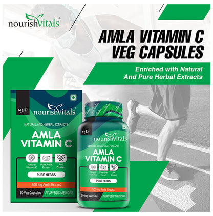 NourishVitals Combo Pack of Pure Wheatgrass and Pure Amla Juice (500ml Each)