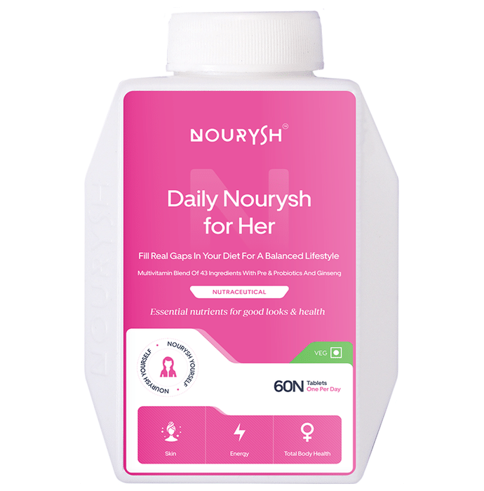 Nourysh Daily Nourysh Multivitamin for Her Tablet - Classic Derma