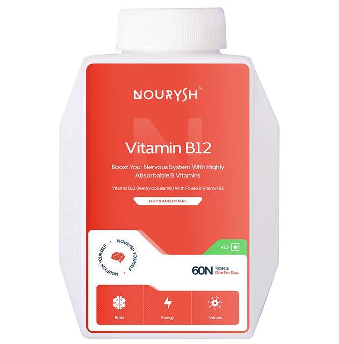 Nourysh Vitamin B12 (Methylcobalamin) 1500 mcg (Methylcobalamin) Tablet - Classic Derma