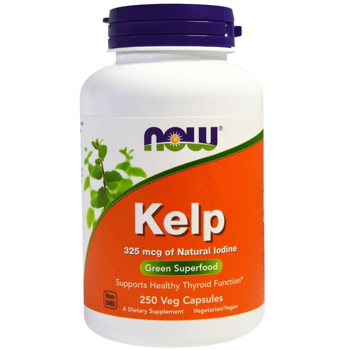 Now Foods Kelp 325mcg Veg Capsule - Classic Derma