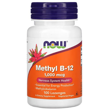 Now Foods Methyl B-12 1000mcg Lozenges - Classic Derma