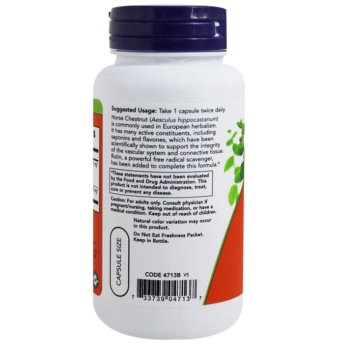 Now Horse Chestnut Extract 300 Mg Veg Capsule