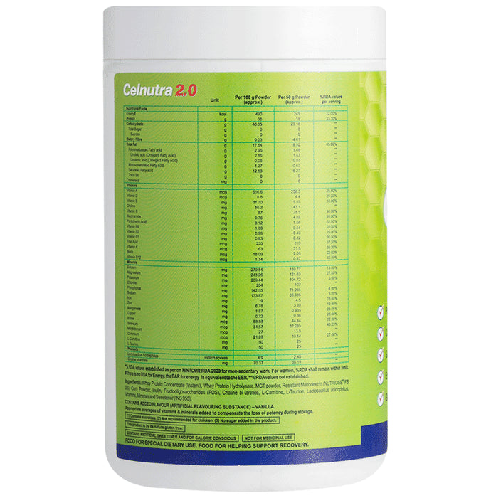Buy Nucgnex Celnutra 2.0 Whey Protein with Omega 3, Glutamine, Pre ...