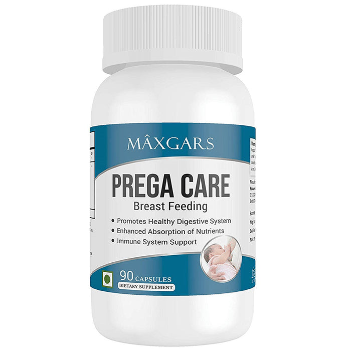 Maxgars Prega Care Breast Feeding Capsule - Classic Derma