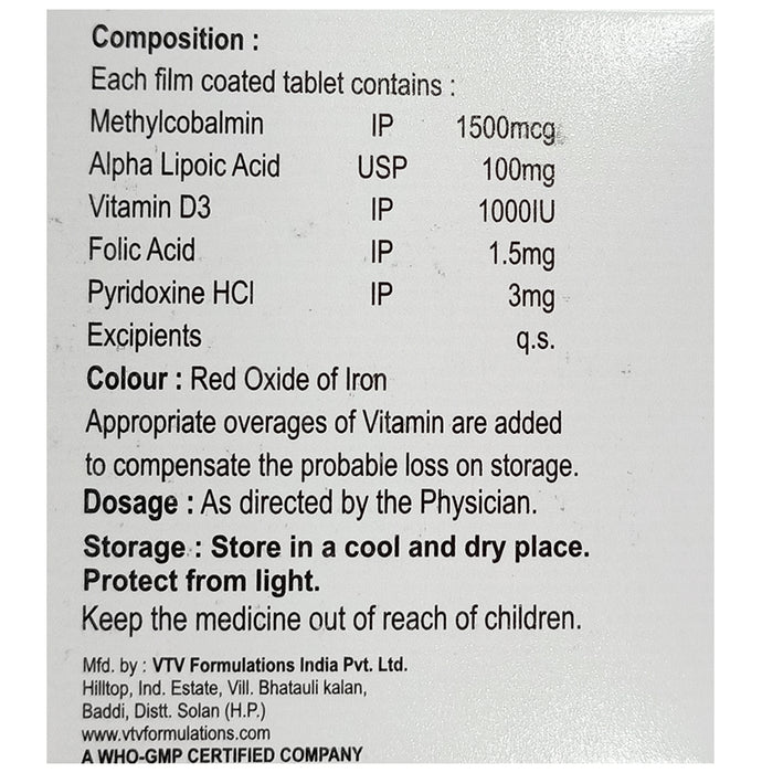 Buy Nurotech Plus Tablet Online | Classic Derma – Classic Derma-UAE