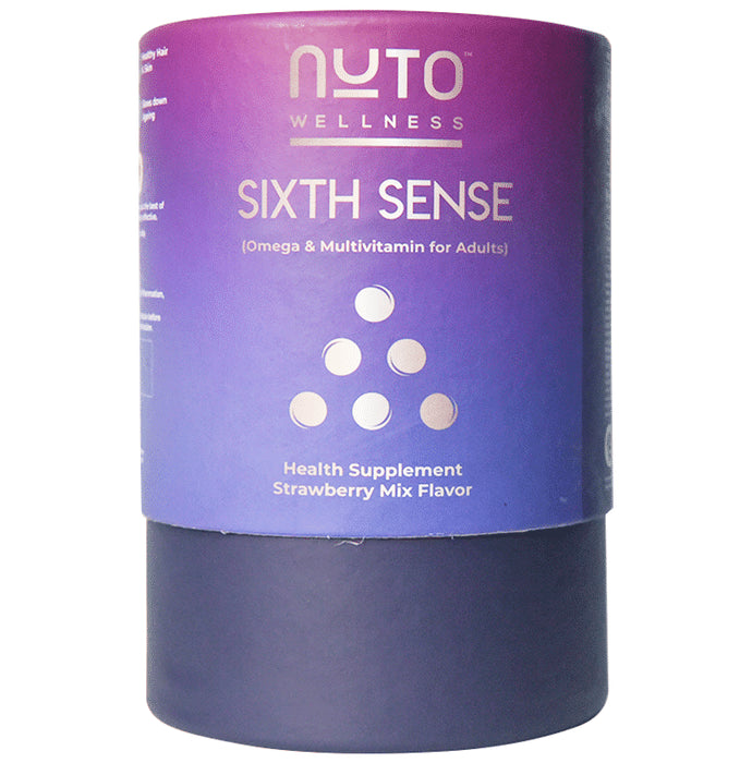 Nuto Wellness Sixth Sense Gummies Strawberry Mix - Classic Derma