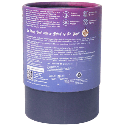Nuto Wellness Sixth Sense Gummies Strawberry Mix