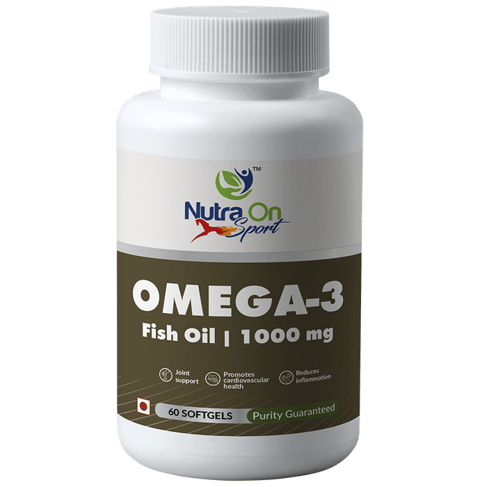 Nutra On Sport Omega 3 Fish Oil Softgel
