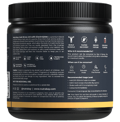 Nutrabay Gold 2:1:1 BCAA Cola