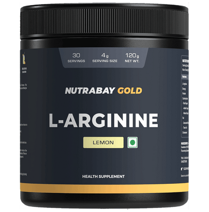 Nutrabay Gold L-Arginine Powder Lemon - Classic Derma