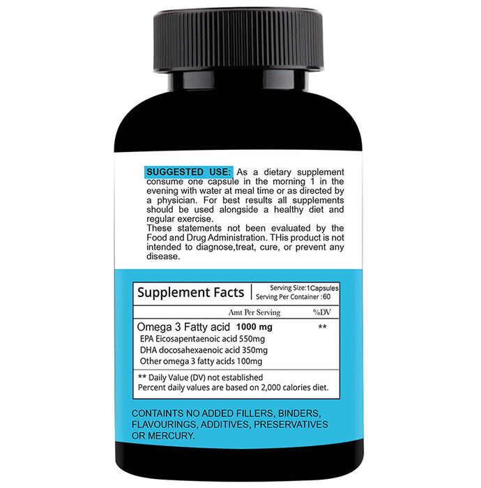 Nutracology Omega 3 Fish Oil Softgel