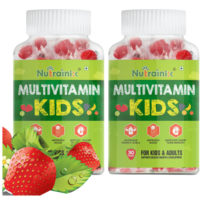 Nutrainix Multivitamin Kids for Kids & Adults Gummy (30 Each) - Classic Derma