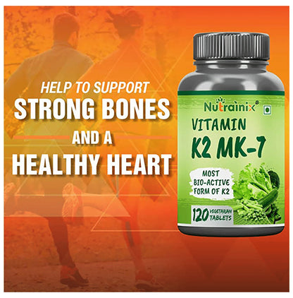 Nutrainix Vitamin K2 MK-7 Vegetarian Tablet