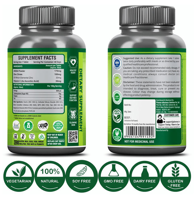 Nutrainix Zincvitc Vegetarian Tablet