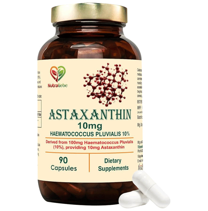 Nutraliebe Astaxanthin 10mg Haematococcus Pluvialis 10% Capsule - Classic Derma