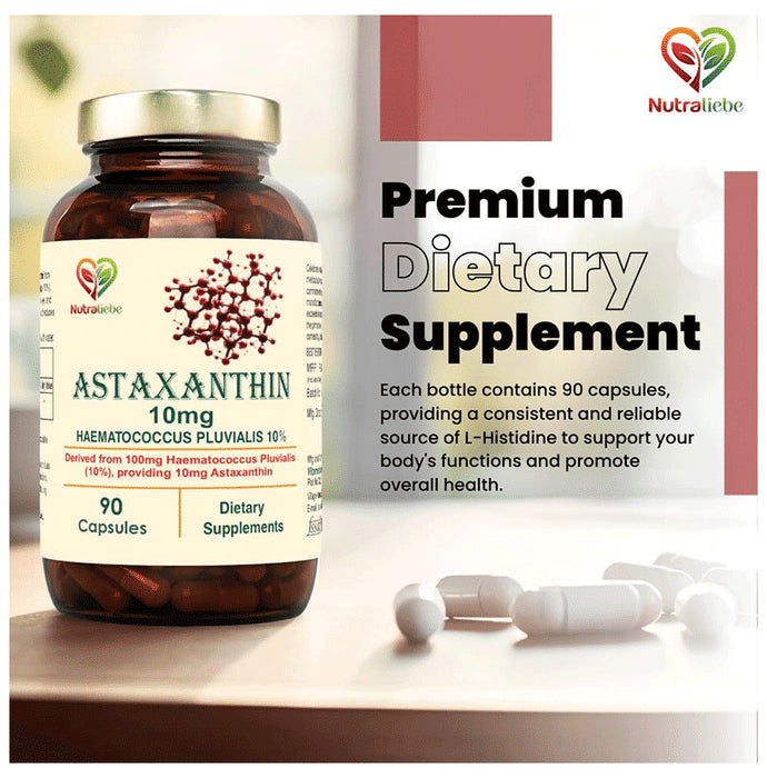 Nutraliebe Astaxanthin 10mg Haematococcus Pluvialis 10% Capsule