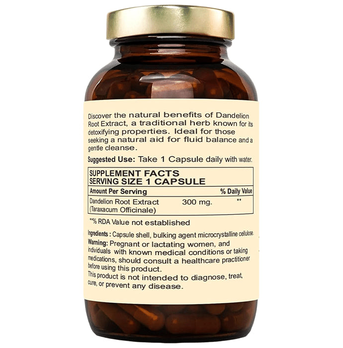 Nutraliebe Dandelion Root Extract 300mg Capsule