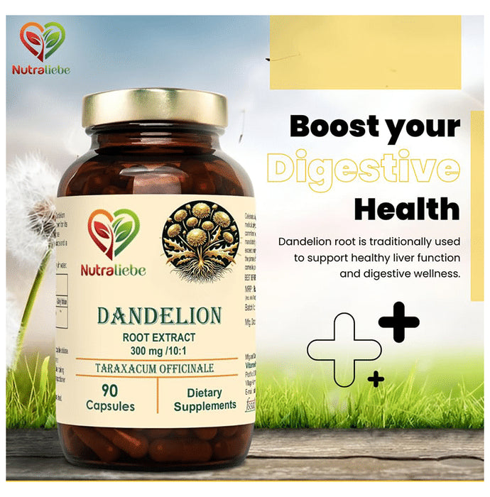Nutraliebe Dandelion Root Extract 300mg Capsule