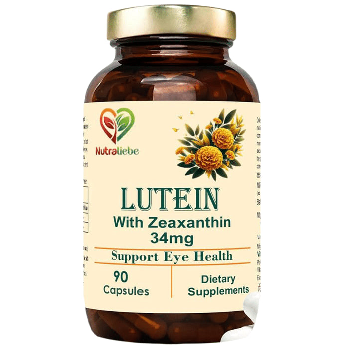 Nutraliebe Lutein with Zeaxanthin 34mg Capsule - Classic Derma