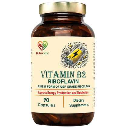 Nutraliebe Vitamin B2 Riboflavin Capsule - Classic Derma