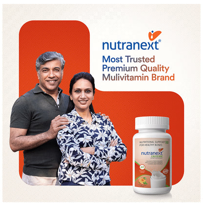 Nutranext Calcicare Chewable Tablet with Vitamin D2, Magnesium & Zinc Orange & Mint