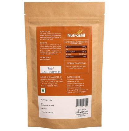 Nutrashil Raw Flax Seeds Pack of 2