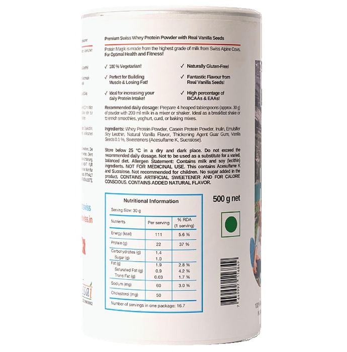 Nutraswiss Whey Protein Magik for Muscle Building & Fat Loss | Powder