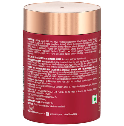 Nutriburst Hair, Skin & Nails Gummies Strawberry