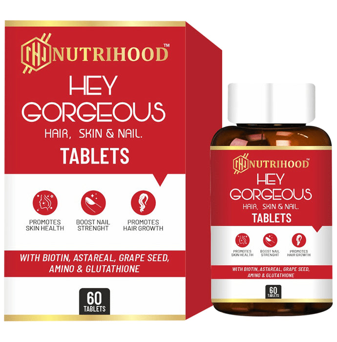 Nutrihood Hey Gorgeous Hair, Skin & Nails Tablet - Classic Derma